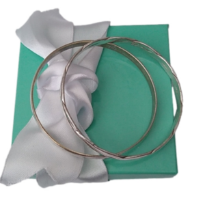Sterling Silver 925 Taxco Mexico Bangle Bracelets, set of 2